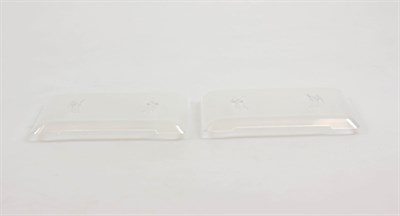 Abdeckung für Lampe, Bosch Kühl- & Gefrierschrank - Klar (2 Stck)