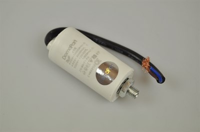 Anlaufkondensator, Whirlpool Wäschetrockner - 3 uF (mit Schnur)