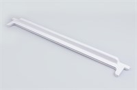 Glasplattenleiste, Cylinda Kühl- & Gefrierschrank - 21 mm x 490 mm x B:54 mm / A:27 mm (hinten)
