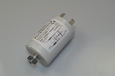 Entstörkondensator, universal Geschirrspüler - 0,47 uF (2 x 0,01 uF + 2 x 1 mH + 1 M	)